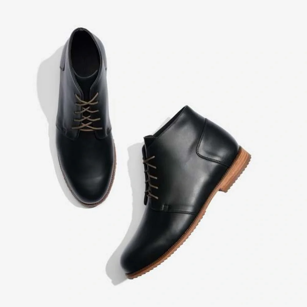 NISOLO EVERYDAY CHUKKA BOOT BLACK